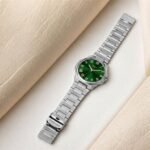 Classic Green Dial Stainless Steel Men's Watch - Image 4